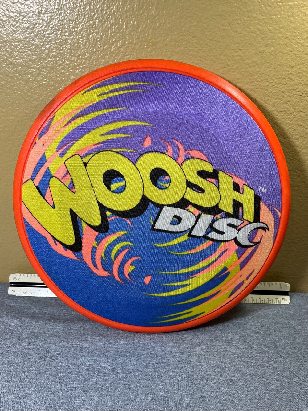 Koosh Woosh Disc - Rare 1990s Stretch Fabric Frisbee Disc